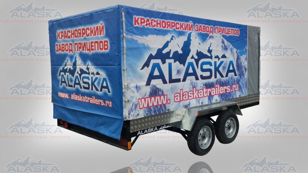 ALASKA ШТОРМ (ДВУХОСНЫЙ) ВЫСОКИЙ БОРТ (+ТЕНТ+ОТБОЙ)