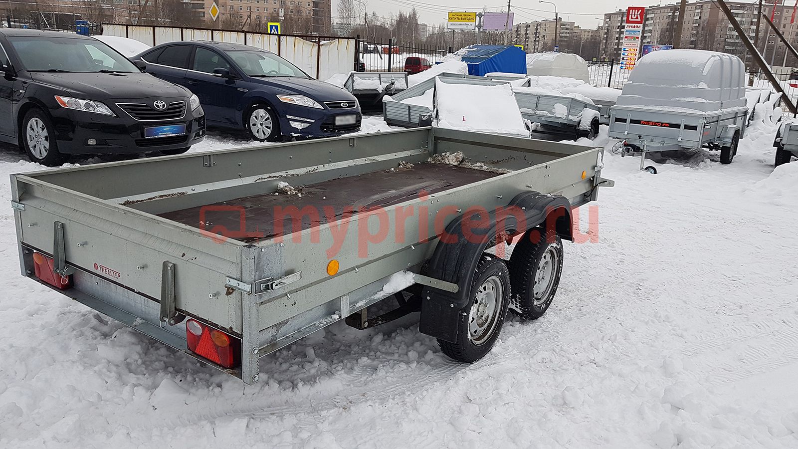 Трейлер Модель 82942К Исполнение Прицеп 3,5x1,5 рес - -