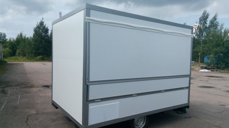 Прицеп для выездной торговли 3.5*2*2 стандартная комплектация