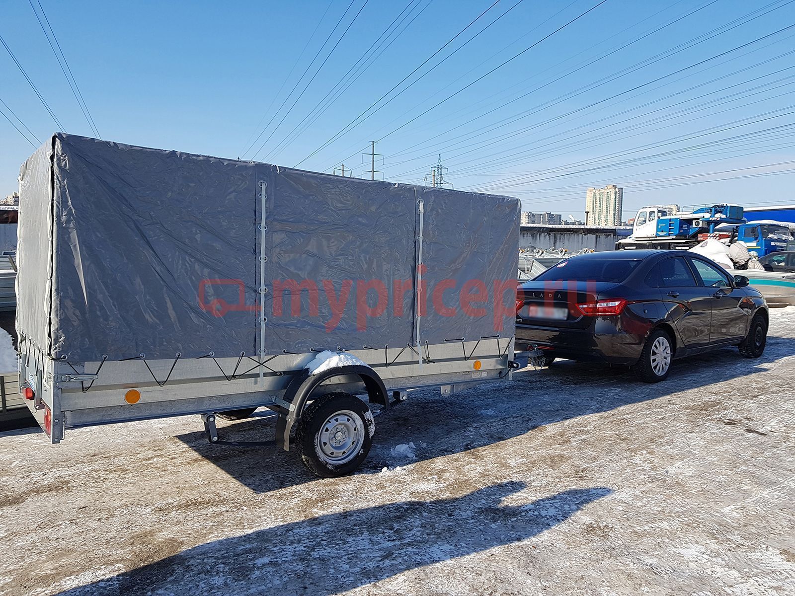 Трейлер Модель 829450 Исполнение Прицеп 3,5х1,5 рес