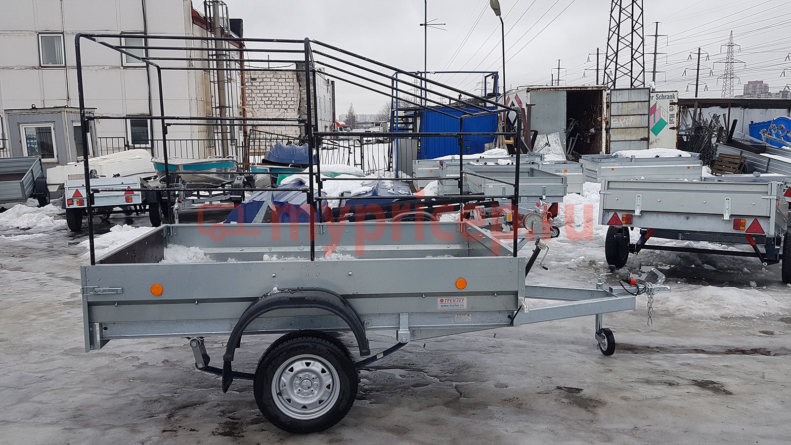 Трейлер Модель 829450 Исполнение Прицеп 2,5х1,5 СПОРТ рес