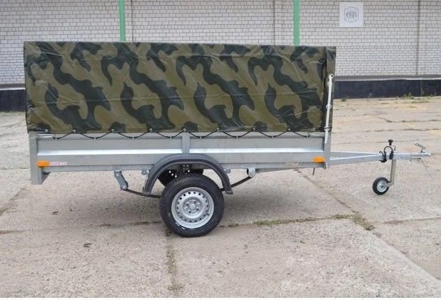 2.55х1.3, R13 Автомобильный легковой прицеп KOiRA 2.55 тент камуфляж
