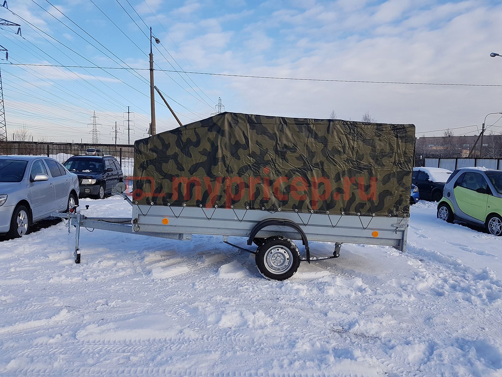 Трейлер Модель 829450 Исполнение Прицеп 3,5х1,5 рес