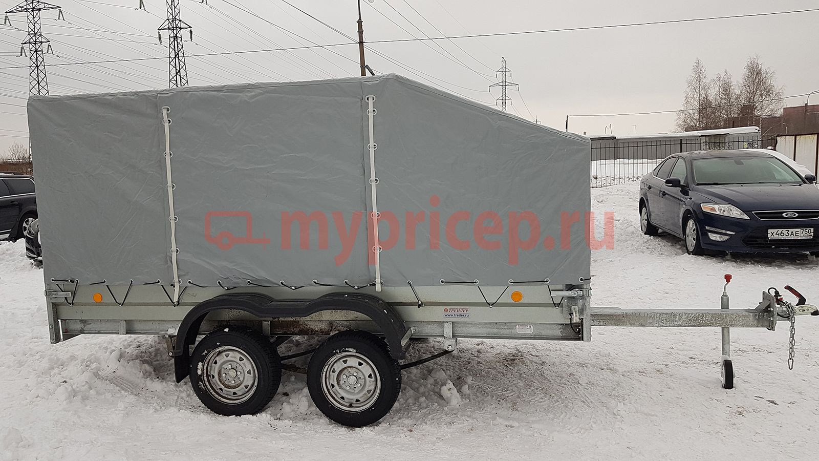 Трейлер Модель 82942К Исполнение Прицеп 3,5x1,5 рес - -
