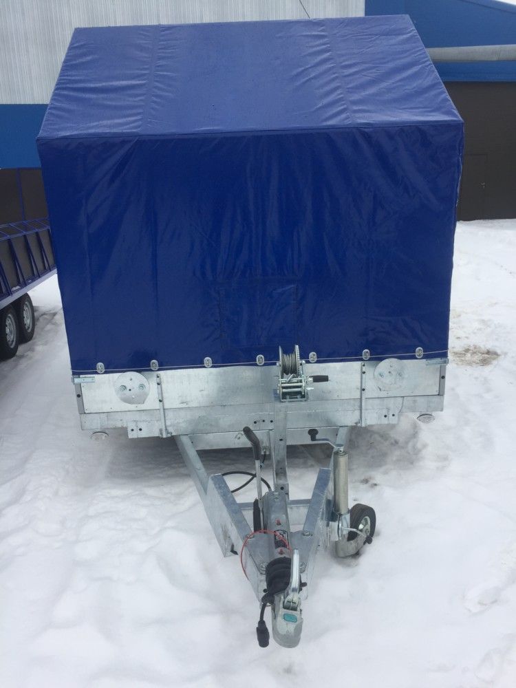 Бортовой прицеп Е2-2 оси Zn (4,2х1,85м)