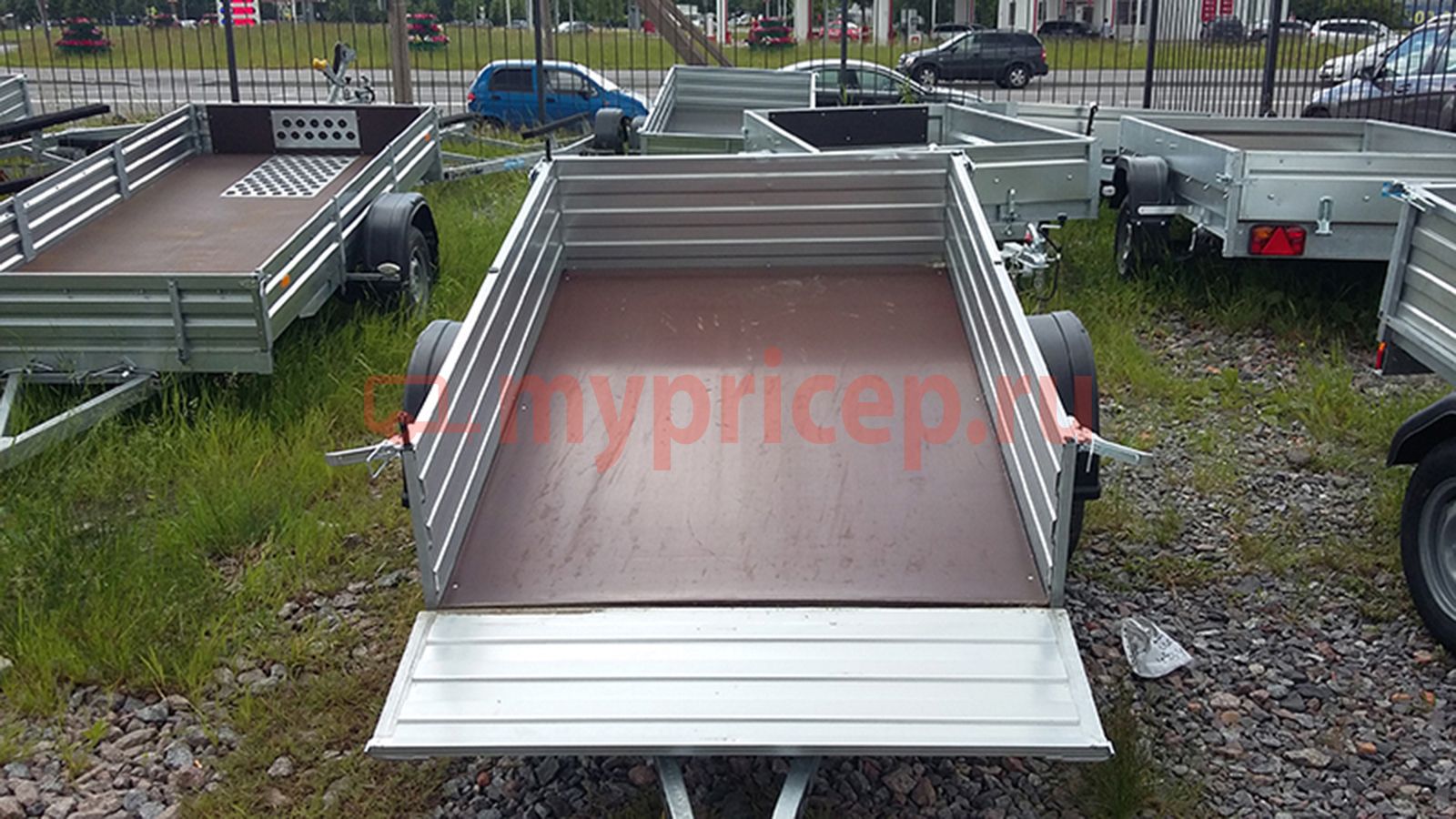 Laker Heavy Duty Light 300 на рессорной подвеске оцинкованный
