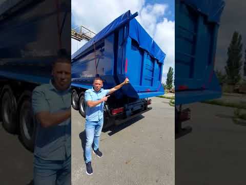 самосвальный полуприцеп 4 оси