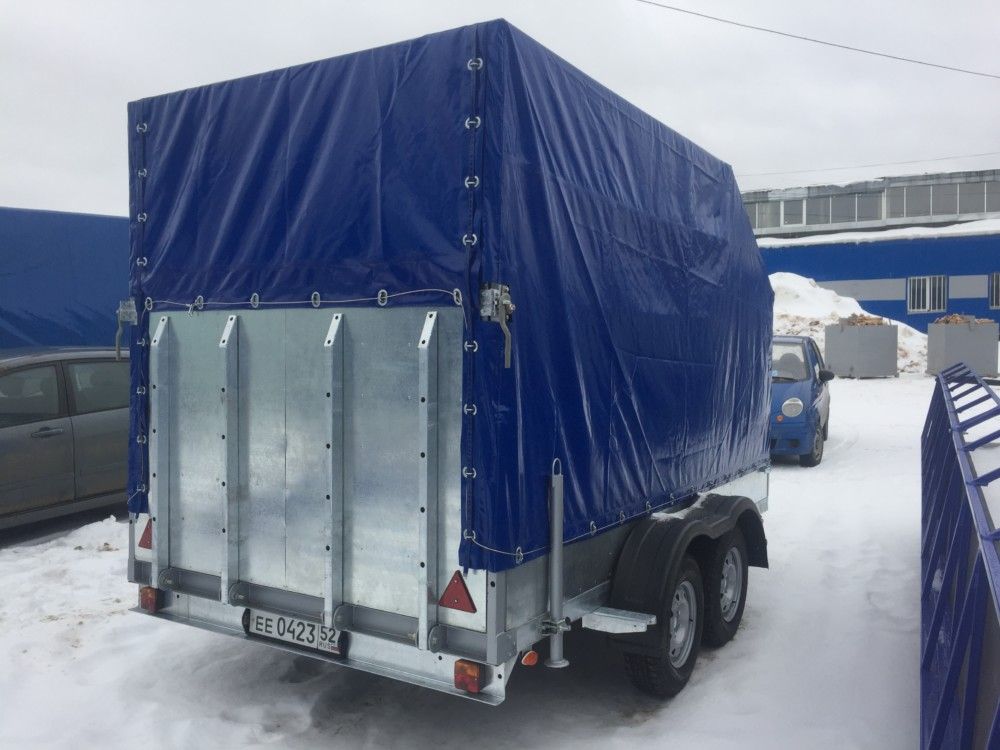 Бортовой прицеп Е2-2 оси Zn (4,2х1,85м)