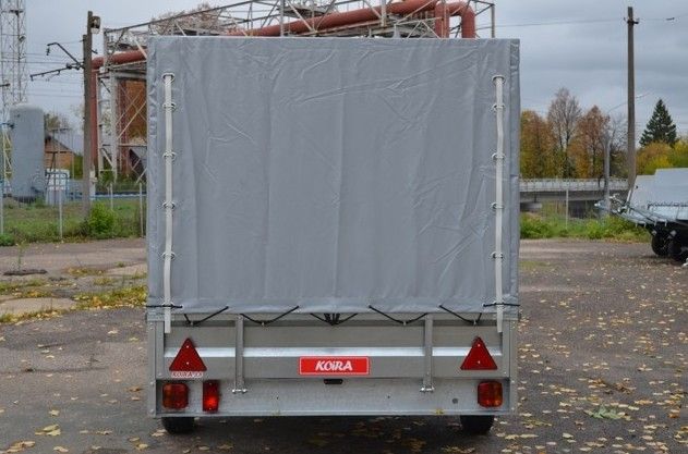 3.5х1.5, R13 Автомобильный легковой прицеп KOiRA 3.5 тент серый