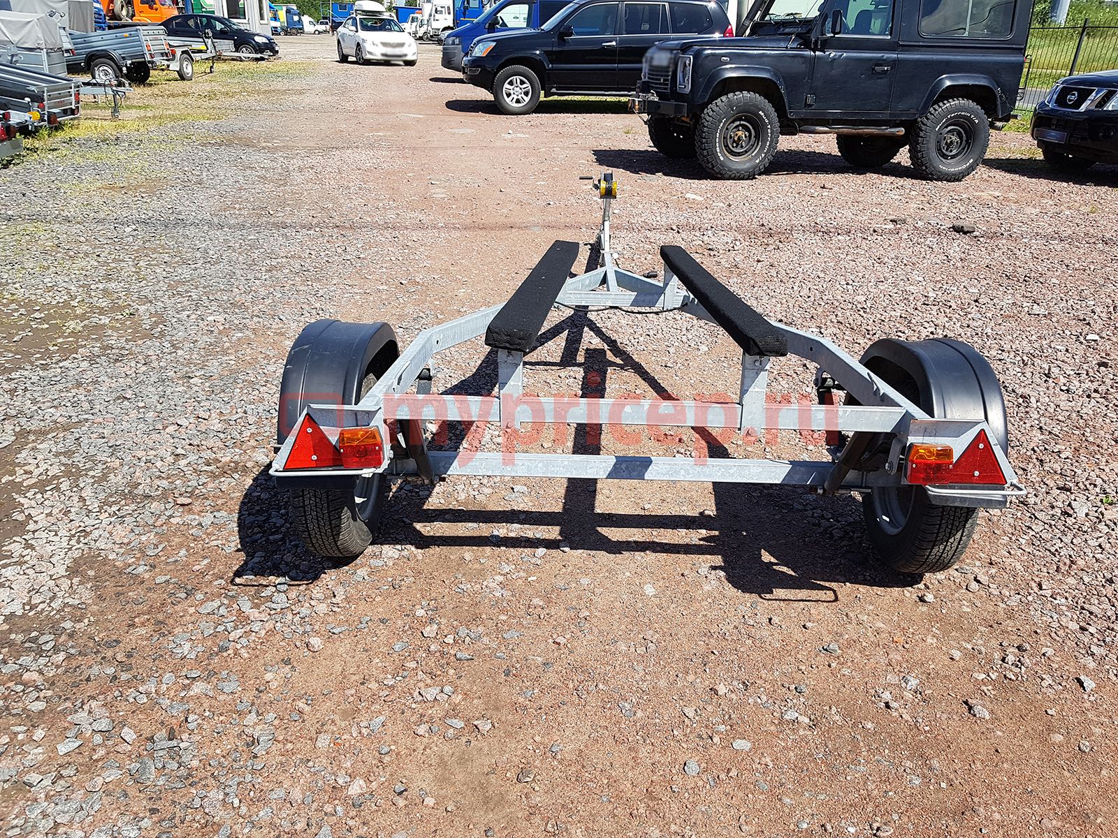 Автоприцеп LAKER Smart Trailer 300 Light, на рессорной подвеске, оцинкованный