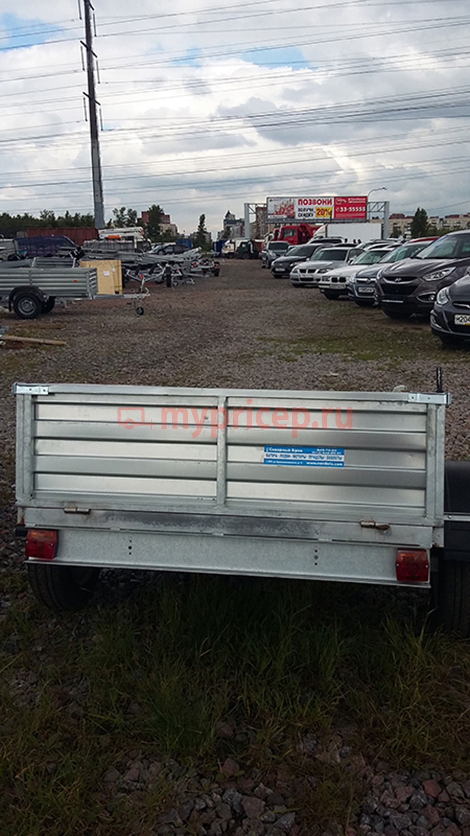Laker Heavy Duty Light 300 на рессорной подвеске оцинкованный