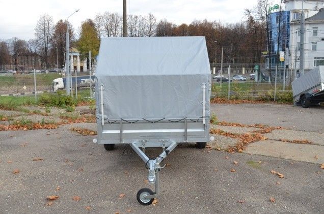 3.5х1.5, R13 Автомобильный легковой прицеп KOiRA 3.5 тент серый