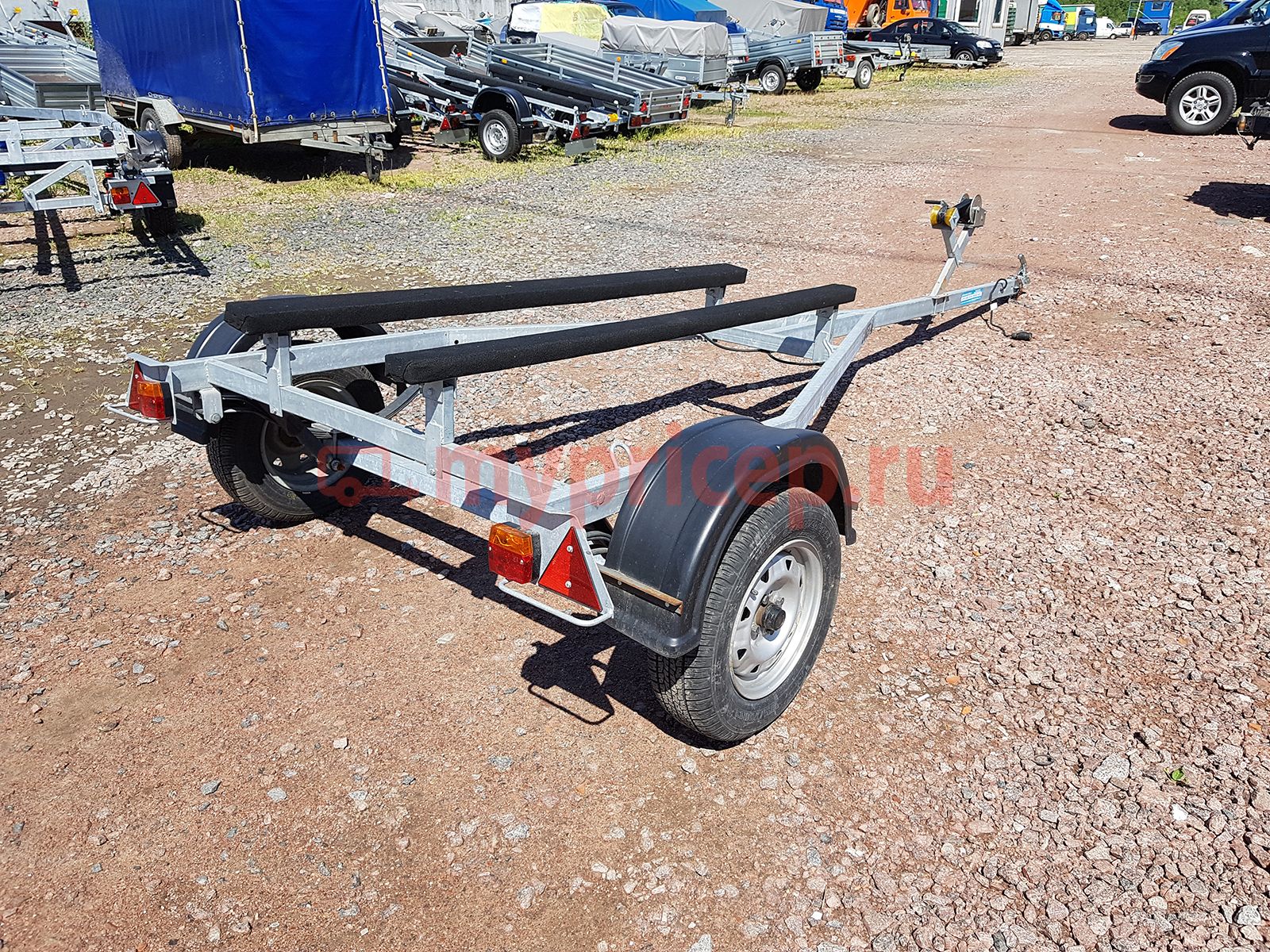 Автоприцеп LAKER Smart Trailer 300 Light, на рессорной подвеске, оцинкованный