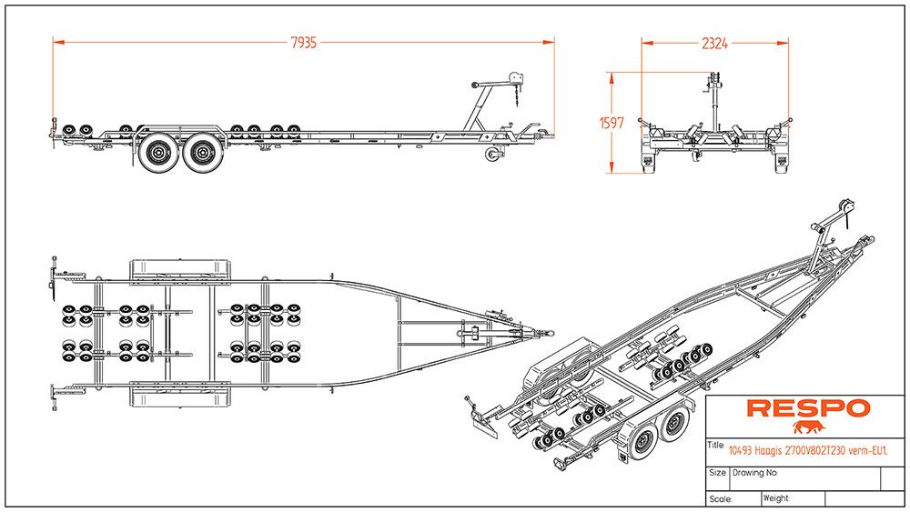 Респо V82T2MR с мультироликами