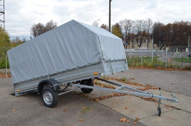 3.5х1.5, R13 Автомобильный легковой прицеп KOiRA 3.5 тент серый