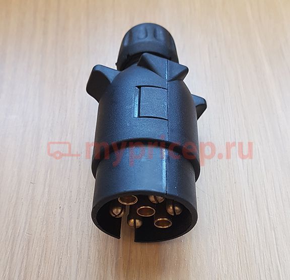 Вилка для прицепа 7 pin (7 контактов)
