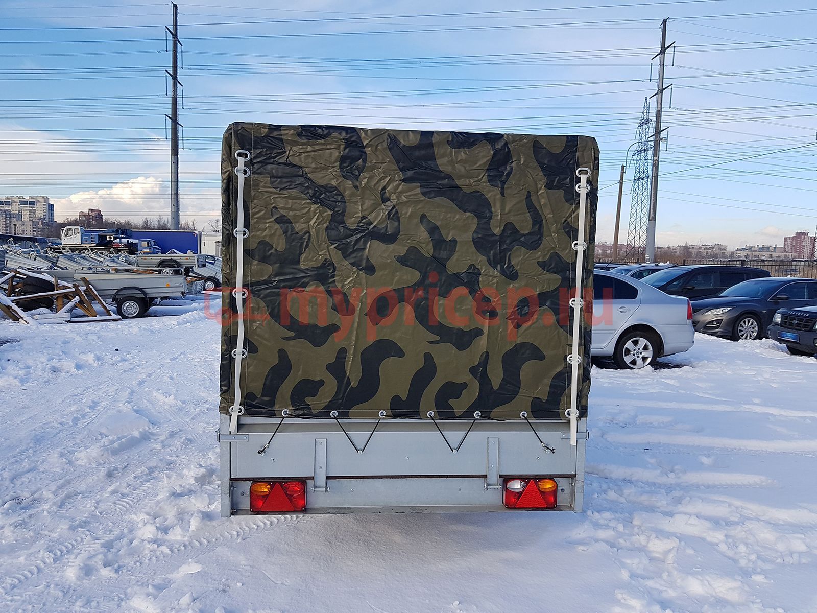 Трейлер Модель 829450 Исполнение Прицеп 3,5х1,5 рес