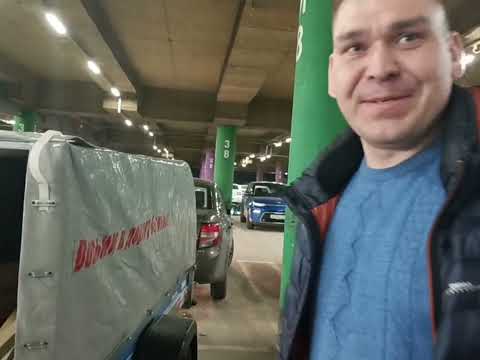 Прицеп СТАРТ А2512 в работе.
