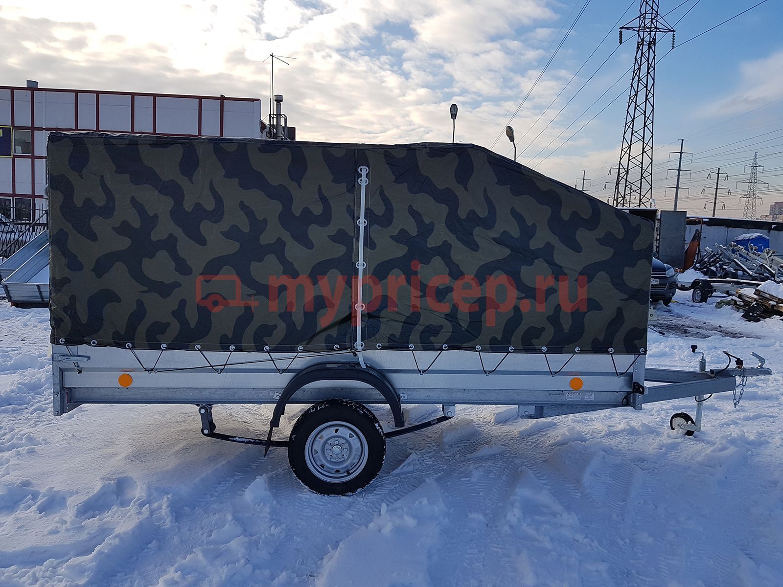 Трейлер Модель 829450 Исполнение Прицеп 3,5х1,5 рес