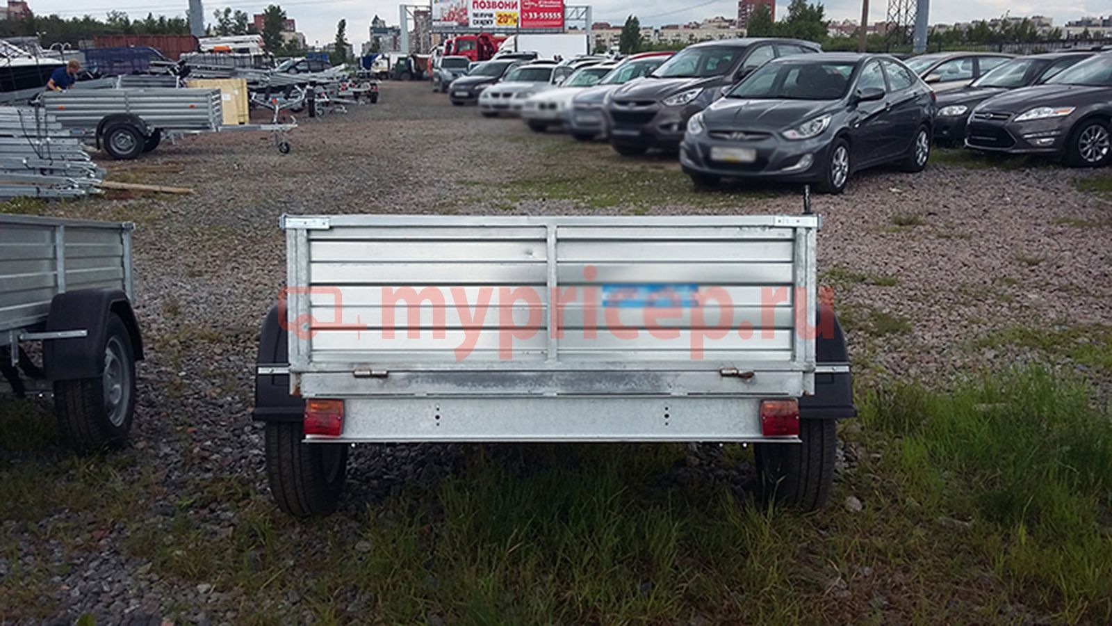 Laker Heavy Duty Light 300 на рессорной подвеске оцинкованный