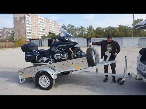 Профессиональный прицеп MAG для перевозки мототехники. Завод MAG Trailer, г. Запорожье.