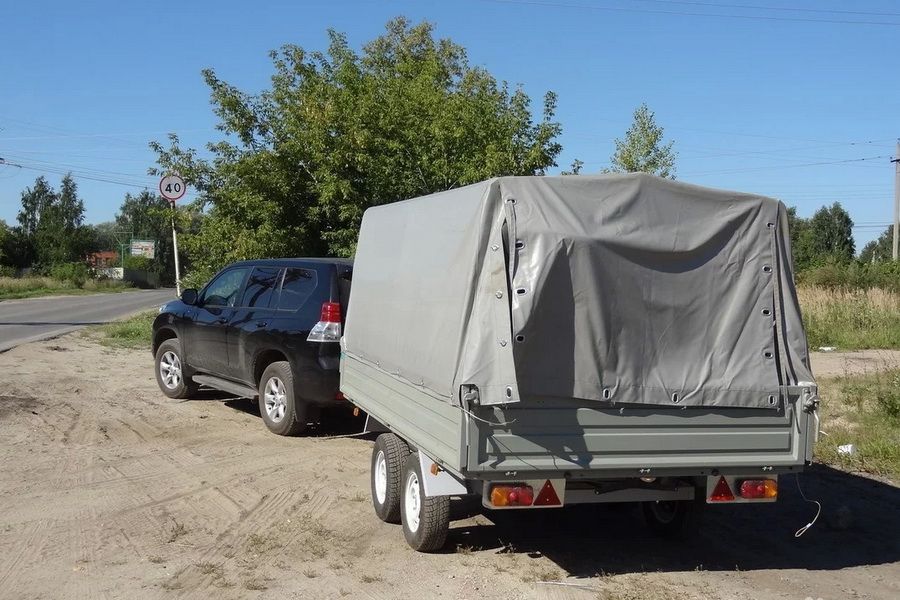 Прицеп бортовой двухосный для Газели