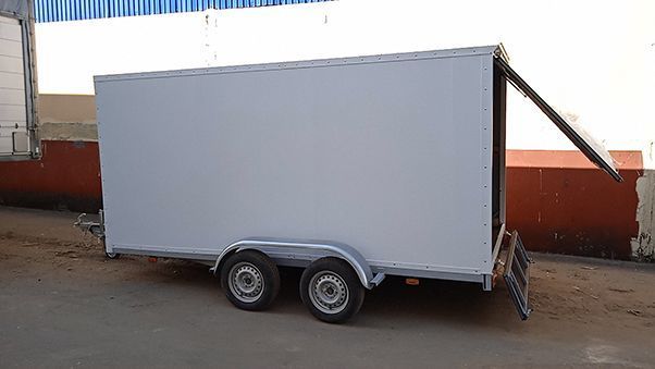 Прицеп-фургон с распашными дверьми 3800х1800х1700
