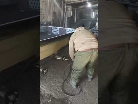 Подготовка прицепа к покраске в Raptor.