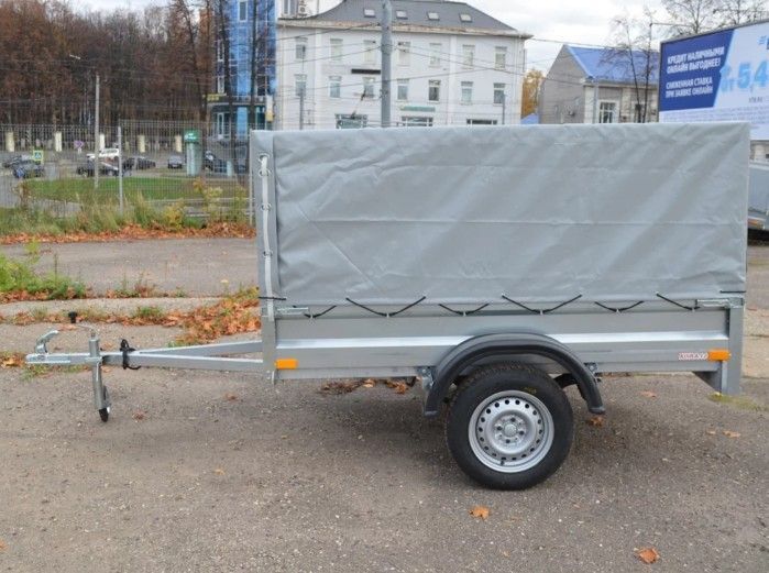 2.0х1.3, R13 Автомобильный легковой прицеп KOiRA 2.0 тент серый