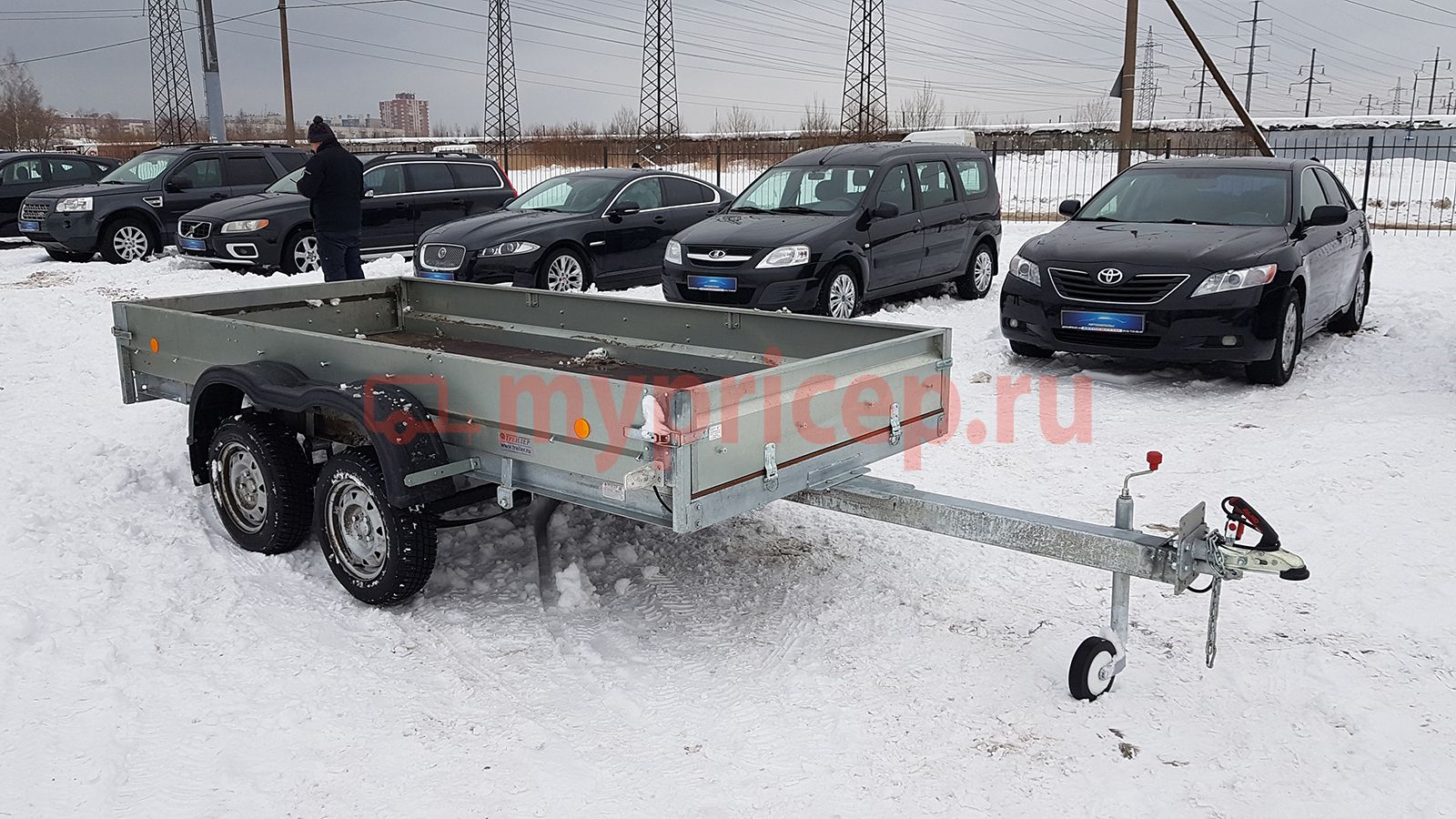 Трейлер Модель 82942К Исполнение Прицеп 3,5x1,5 рес - -