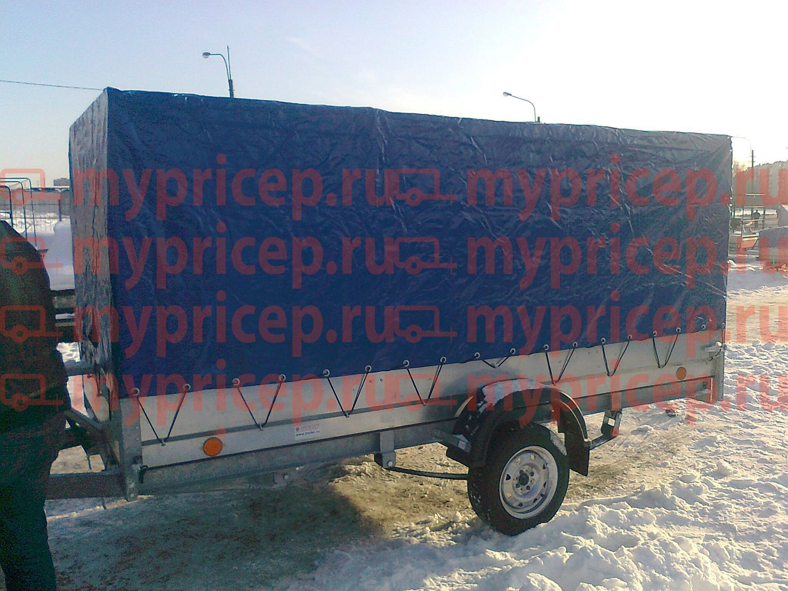 Трейлер Модель 829450 Исполнение Прицеп 3,5х1,5 рес