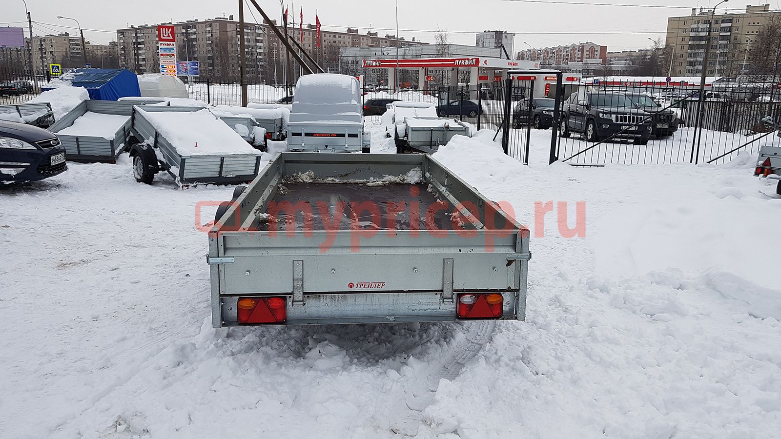 Трейлер Модель 82942К Исполнение Прицеп 3,5x1,5 рес - -