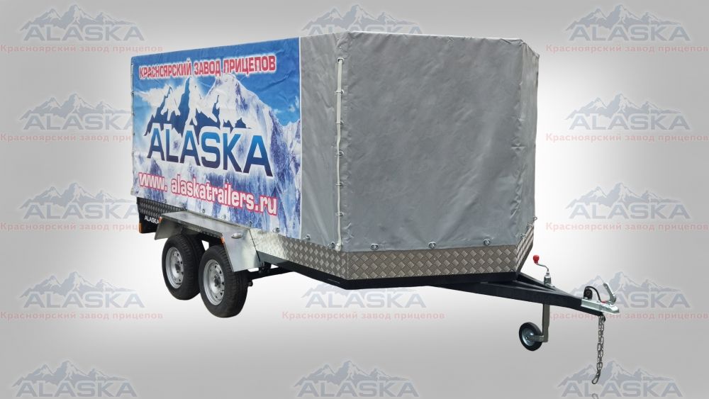 ALASKA ШТОРМ (ДВУХОСНЫЙ) ВЫСОКИЙ БОРТ (+ТЕНТ+ОТБОЙ)