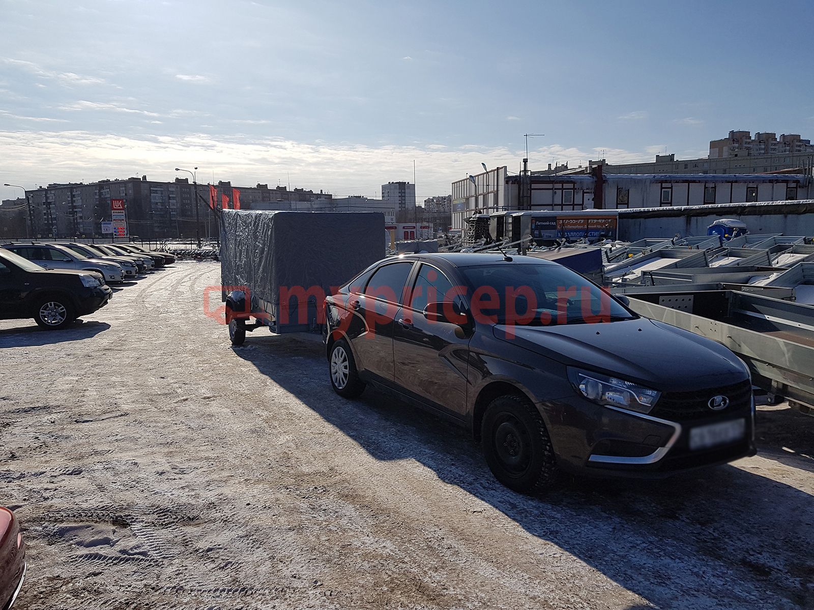 Трейлер Модель 829450 Исполнение Прицеп 3,5х1,5 рес