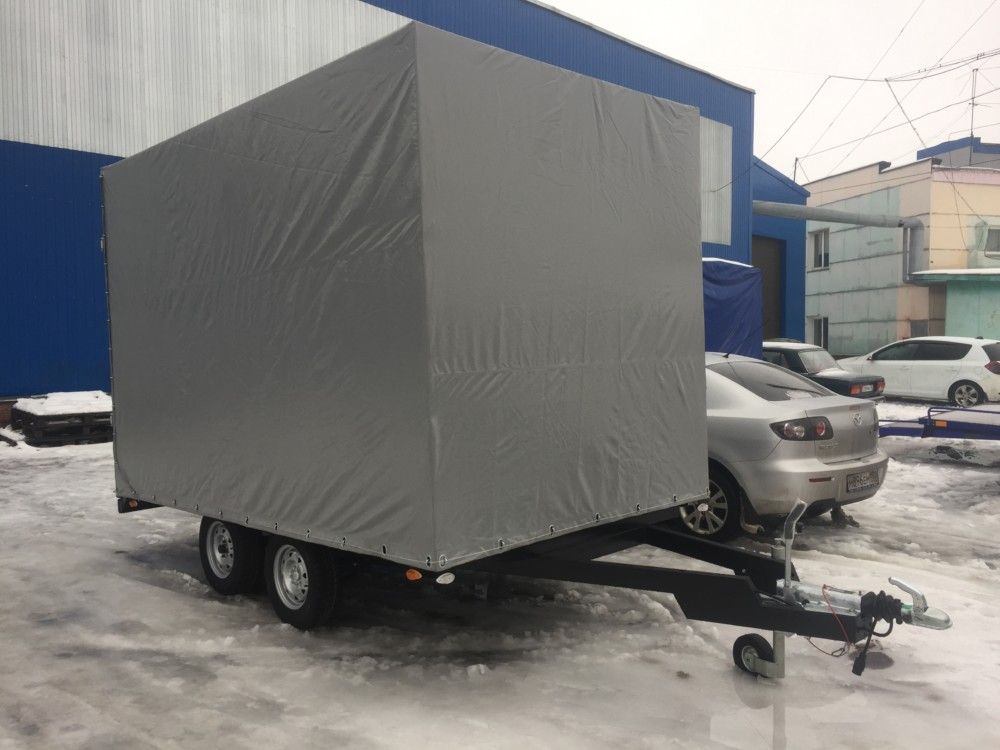 Прицеп тентованный с воротами Н1 (4х2м)