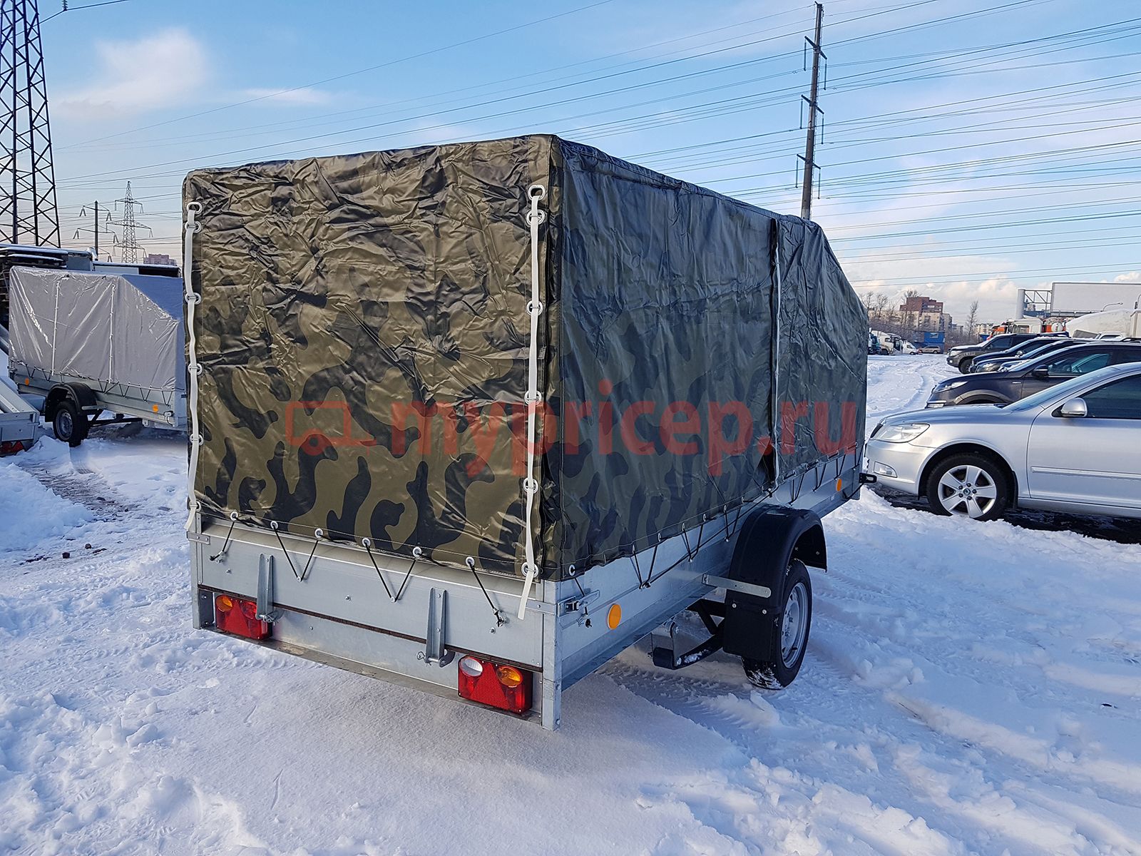 Трейлер Модель 829450 Исполнение Прицеп 3,5х1,5 рес