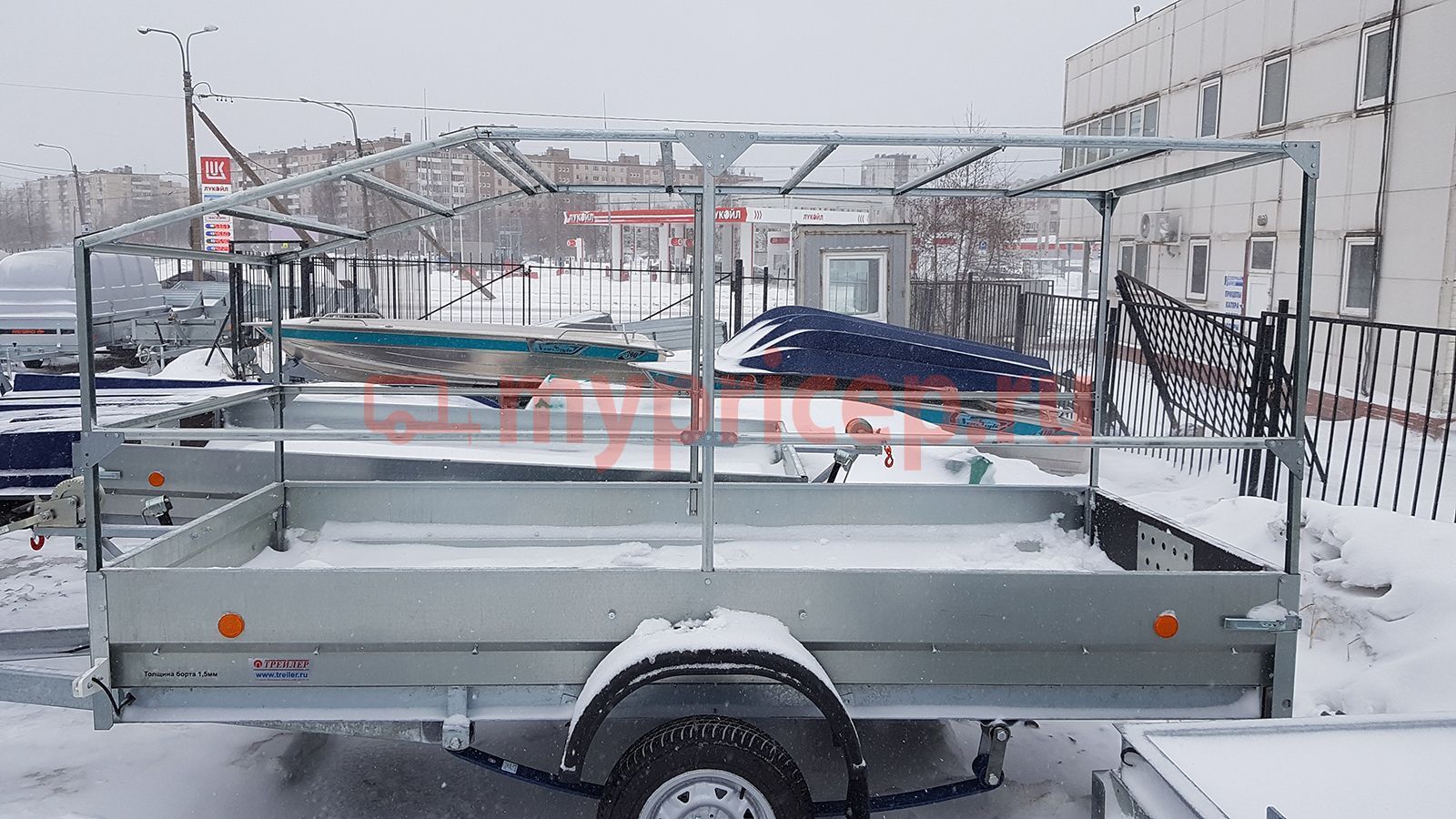 Трейлер Модель 829450 Исполнение Прицеп 3,2х1,4 рес
