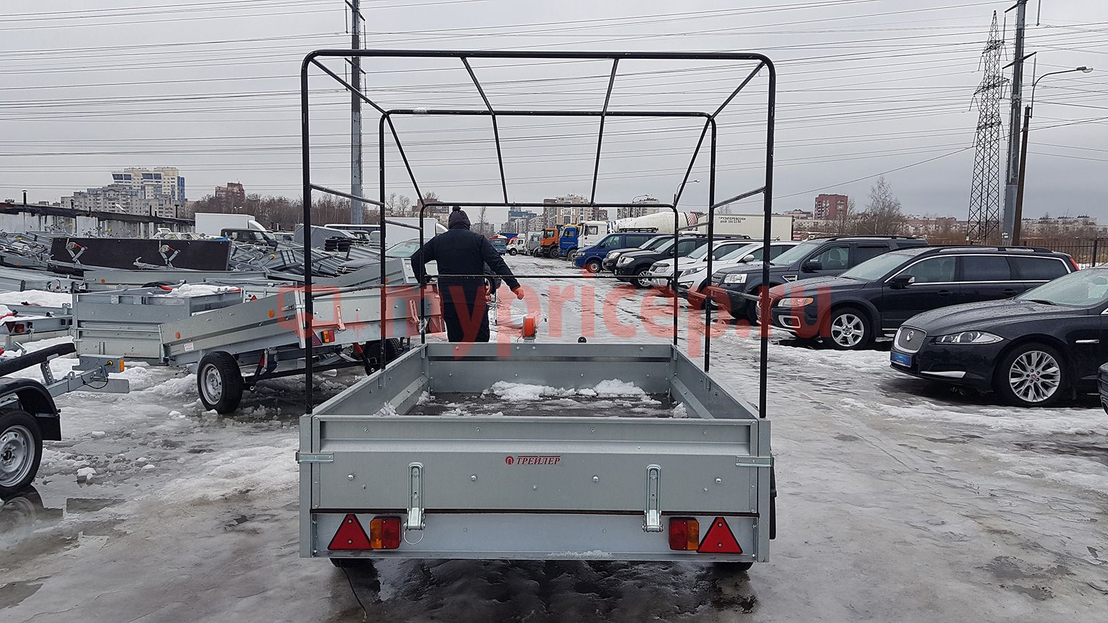 Трейлер Модель 829450 Исполнение Прицеп 2,5х1,5 СПОРТ рес