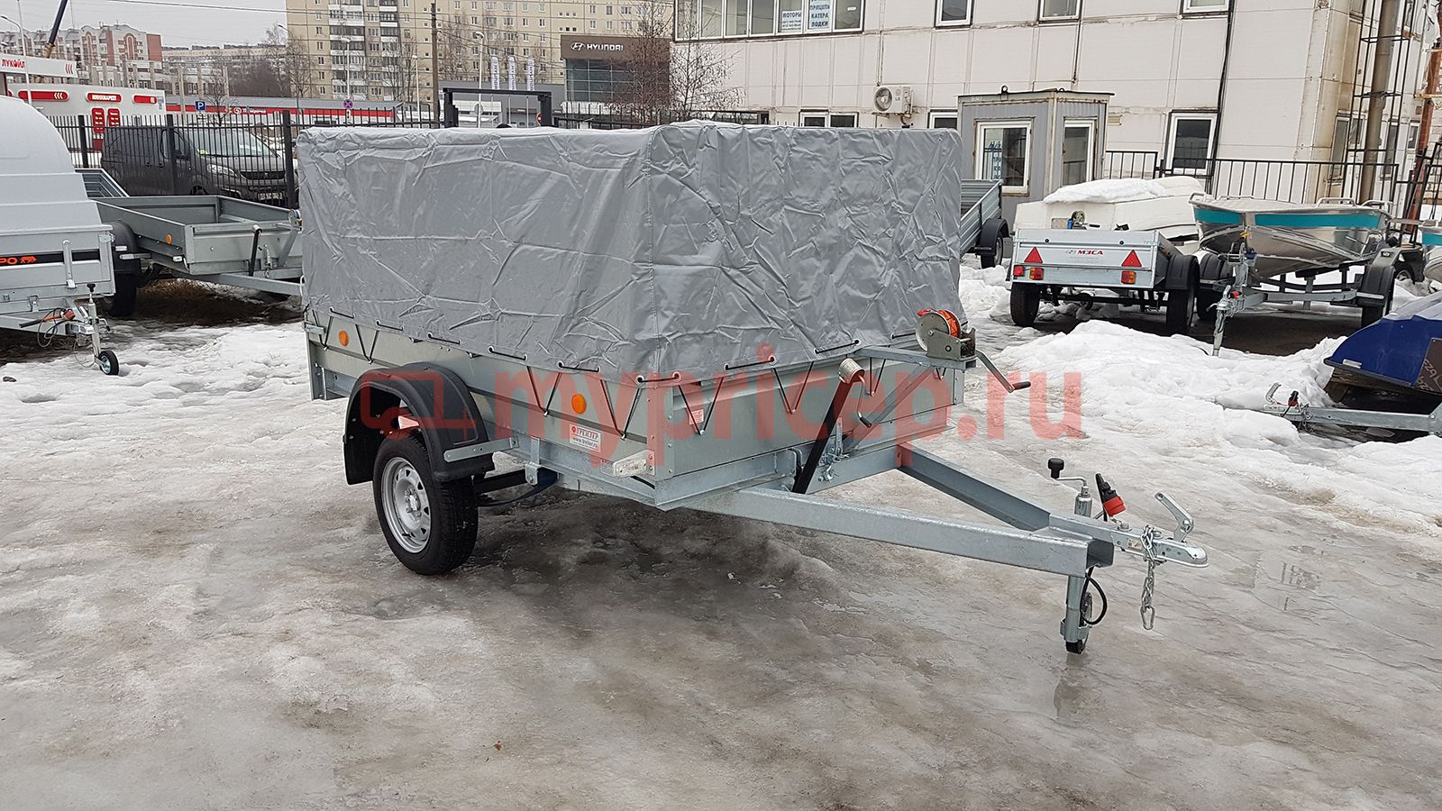 Трейлер Модель 829450 Исполнение Прицеп 2,5х1,5 СПОРТ рес