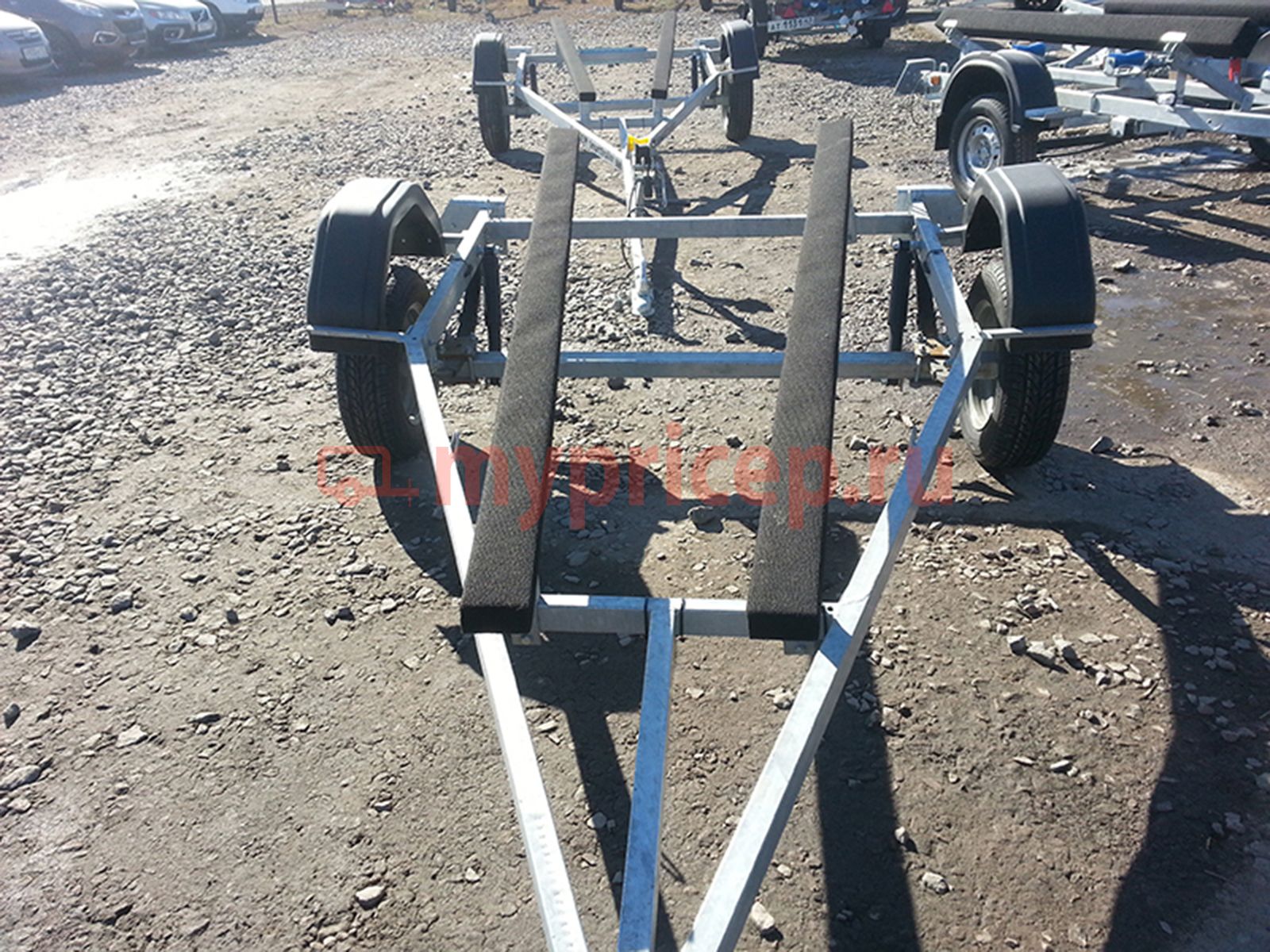 Автоприцеп LAKER Smart Trailer 300 Light, на рессорной подвеске, оцинкованный