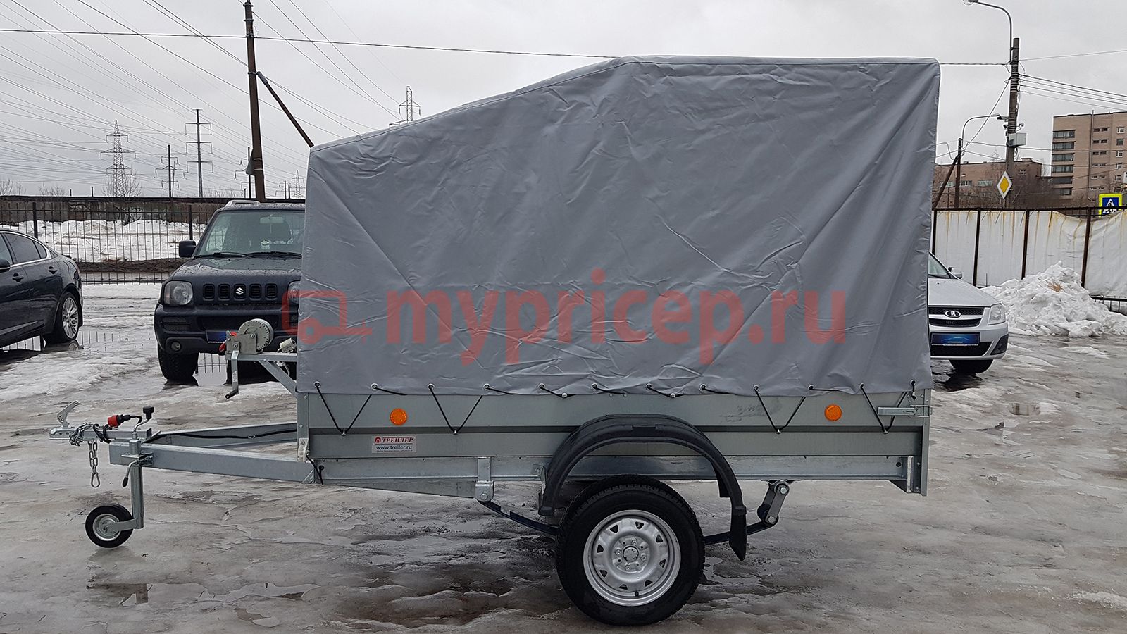 Трейлер Модель 829450 Исполнение Прицеп 2,5х1,5 СПОРТ рес
