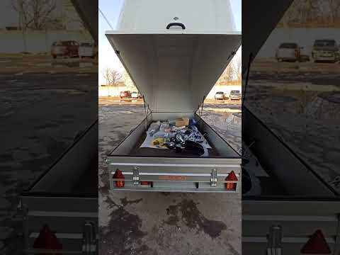 МЗСА 817717.032 прицеп с пластиковой крышкой. ЦЛП АРИВА