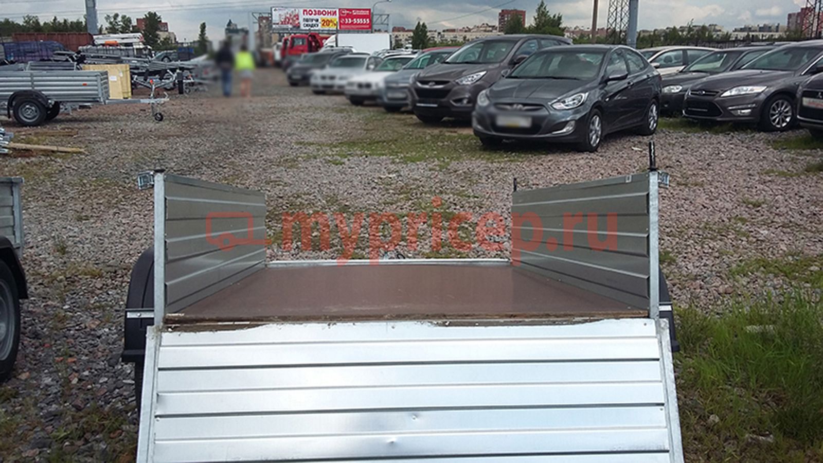 Laker Heavy Duty Light 300 на рессорной подвеске оцинкованный