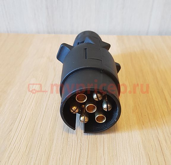 Вилка для прицепа 7 pin (7 контактов)